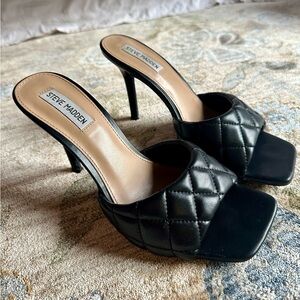 Steve Madden Black Heels